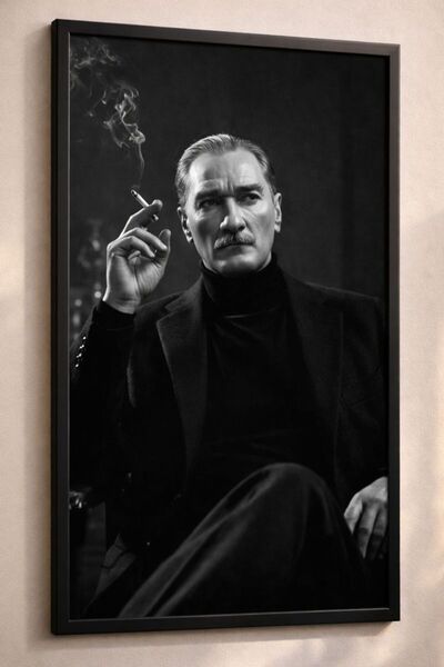 Çağlayan Reklam Mustafa Kemal Atatürk Duvar Posteri , Çerçevesiz Poster