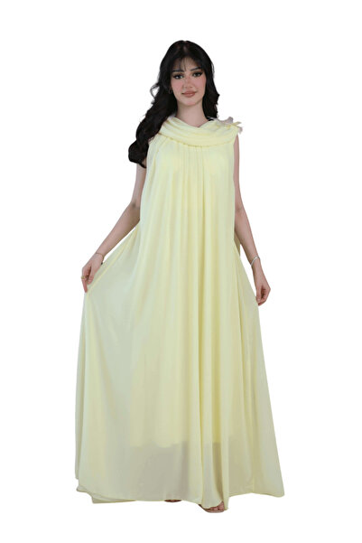 Nice Model Elegant Maternity Chiffon Maxi Flowing Cape Gown for Ramadan & Eid...