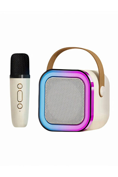 AMRIS Karaoke System with Speaker, Microphone and Charging Cable