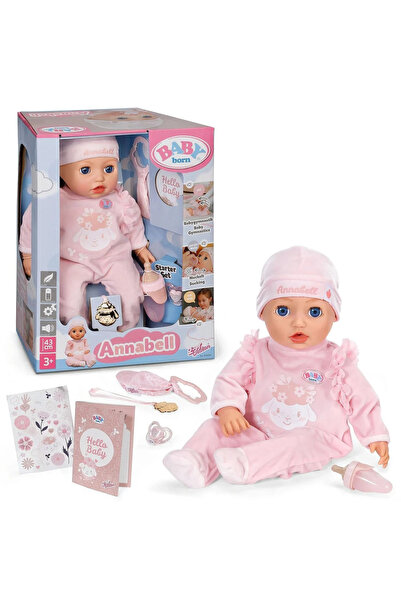 Fillikutum Sesli ve Hareketli Annabell Bebeği 43 Cm Baby Born