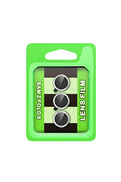 xirshop عدسة الكاميرا المعدنية سامسونج جالاكسي Z فولد 6 رايز - فضي