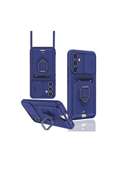 cepmoda حافظة سامسونج جالاكسي "A14 (4G)" مع حلقة وحزام iP وغطاء حماية للكامير...