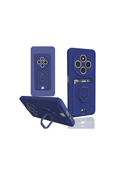 cepmoda حافظة ريدمي 14C مع حلقة - حزام للرقبة - حامل بطاقات - غطاء متعدد الاس...