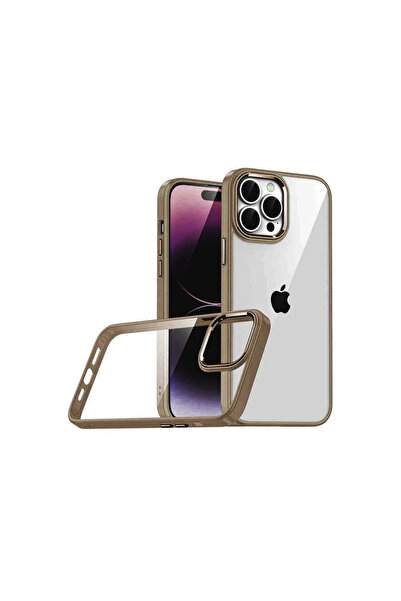 xirshop آيفون 15 برو ماكس سيليكون مع عدسة - تيتانيوم صحراوي