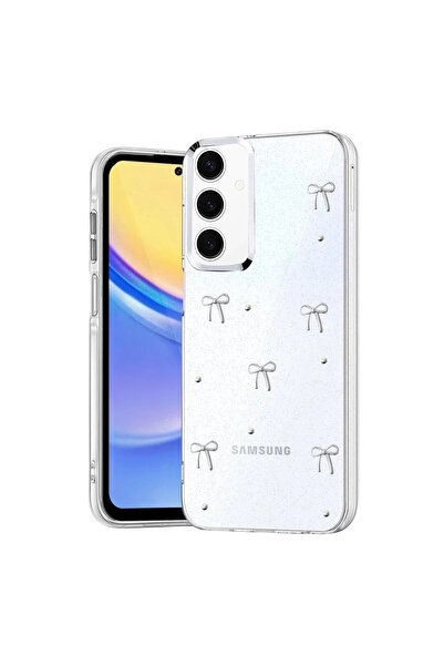 xirshop غطاء سامسونج جالاكسي A35 5G بنمط الفيونكة - نمط 1