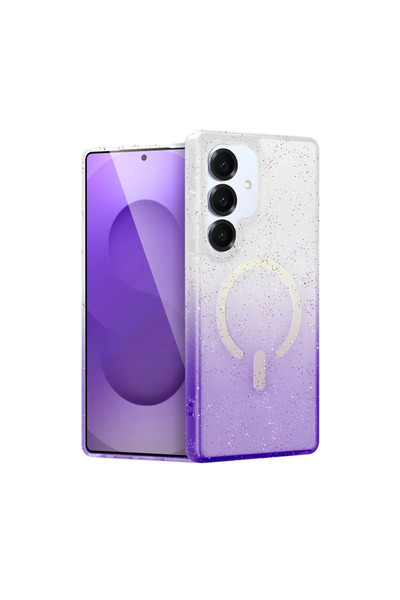 xirshop غطاء سامسونج جالاكسي إس 25 بلس بوميل شايني ماج سيف - أرجواني