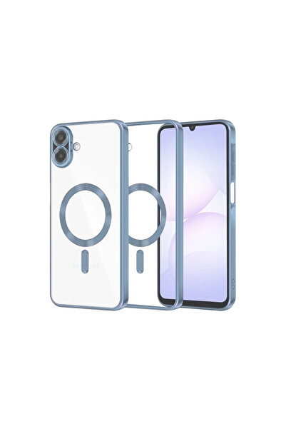 xirshop غطاء سامسونج جالاكسي A07 كروس ماجنيتيك سيف - أزرق سييرا