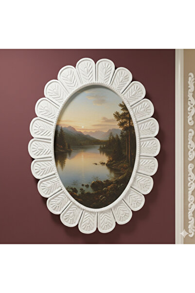 İki Cadı Tasarım Elisa Frame Polyester Wall Decor - 25 X 19 cm - (Does Not In...