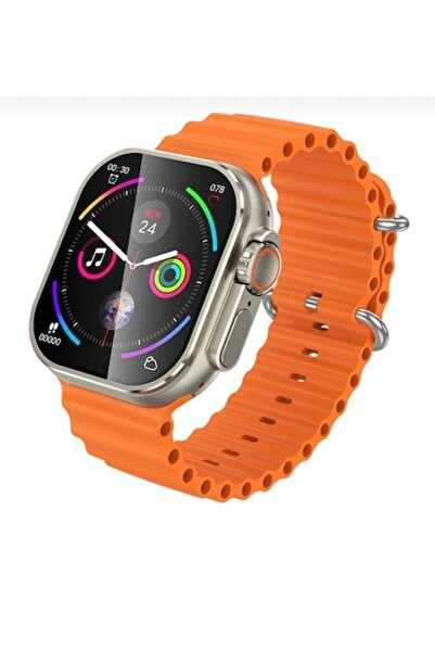 AMRIS Smartwatch Watch 10 Ultra with 3D Display Interface, Wireless Charging