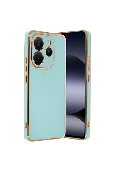 xirshop Redmi note 14 4g case volet silicone - light green