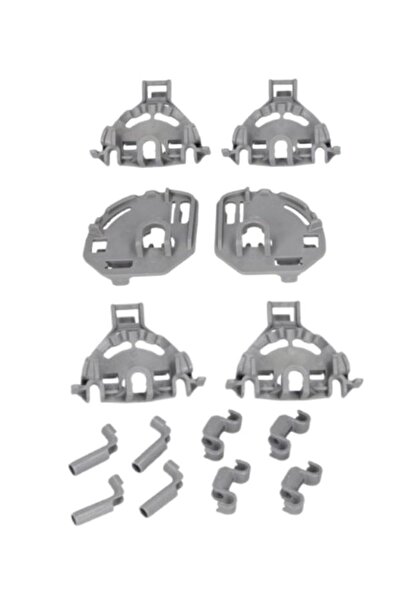 Yp Part Siemens Bulaşık Makinesi Alt Sepet Katlanır Tabaklık Klips Seti - 00418675