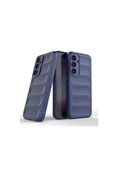 xirshop غطاء سيليكون أوبتيموم لهاتف سامسونج جالاكسي A17 5G - أزرق داكن