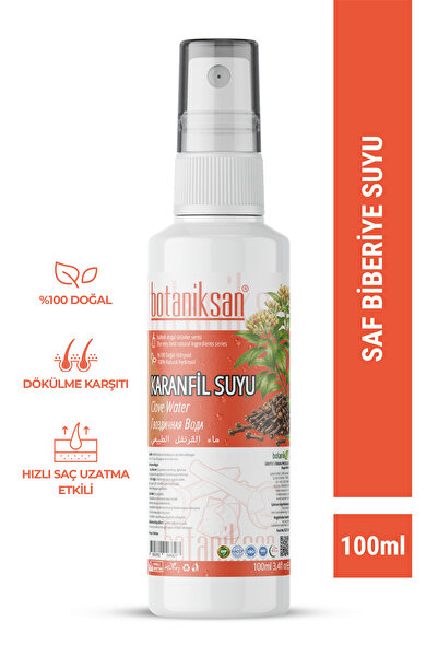 botaniksan 100% Pure Clove Water Fast Hair Growth and Anti-Hair Loss Hair Ton...