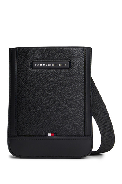 Tommy Hilfiger Siyah Erkek Postacı Çantası TH CENTRAL MINI CROSSOVER