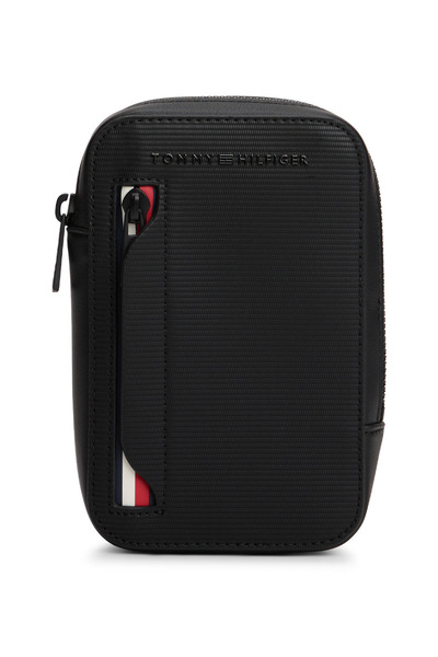 Tommy Hilfiger Siyah Erkek Postacı Çantası TH CORP PHONE CROSSOVER