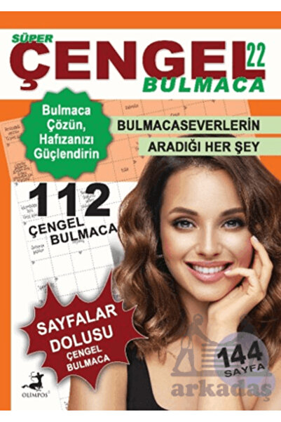 Olimpos Yayınları Süper Çengel Bulmaca 22
