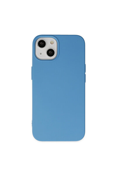 cepmoda iPhone "14 Plus" Soft Touch Velvet Lined Launch Case/Cover [Blue]