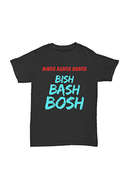 l'eivor BISH BASH BOSH CS Štampano crna majica