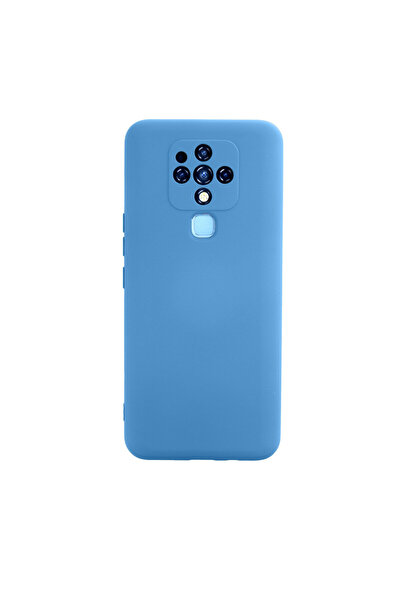 cepmoda Tecno "Camon 16" Soft Touch Velvet Lined Inside Launch Case/Cover [Blue]
