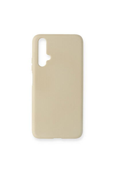 cepmoda Huawei "Honor 20" Soft Touch Velvet Lined Launch Case/Cover - Bone
