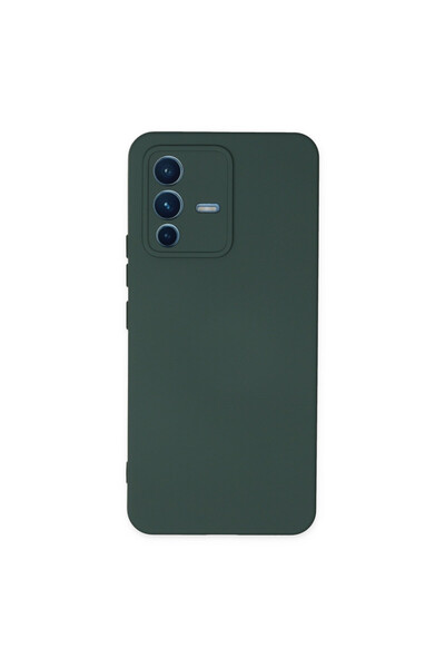 cepmoda Vi̇vo "V23 (5g)" Soft Touch Velvet Lined Launch Case/Cover [Dark Green]