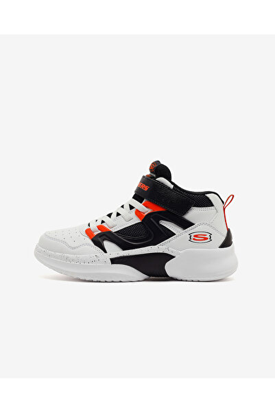 SKECHERS SKX COURT HYPE Büyük Erkek Çocuk Beyaz Basketbol Ayakkabısı 406072L WBO