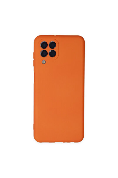 cepmoda Samsung Galaxy "M33" Soft Touch Velvet Lined Launch Case/Cover [Orange]
