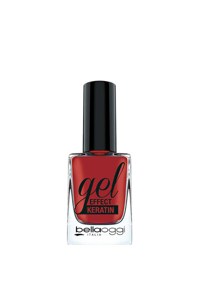 Bella Oggi Bellaoggi Nail Polish Gel Effect Keratin - Cherry Passion