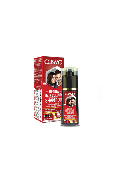 Cosmo Shampoo Hair Colour Heena 180ml