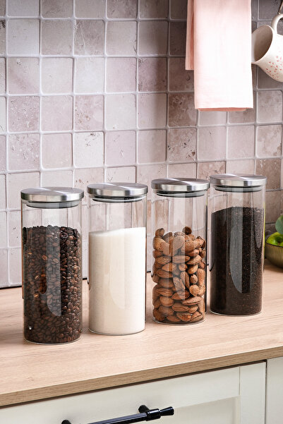 Karaca Lumo 4'lü Cam Saklama Kabı 1600 ml