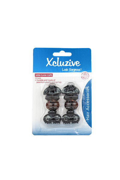 XCLUZİVE 6-Mini Claw Clips (Zy001)