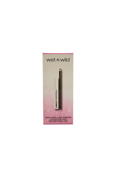 WET N WİLD Mega Shine Clear Mascara + Color Icon Kohl Eyeliner Pencil