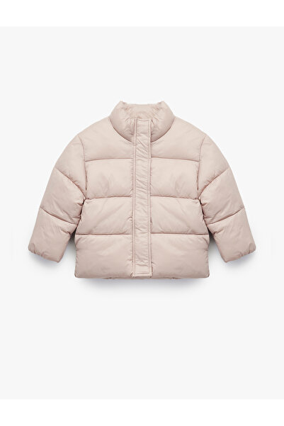 Koton guler ridicat Mânecă lungă buzunar cu fermoar piese geacă cu puf Paltoane