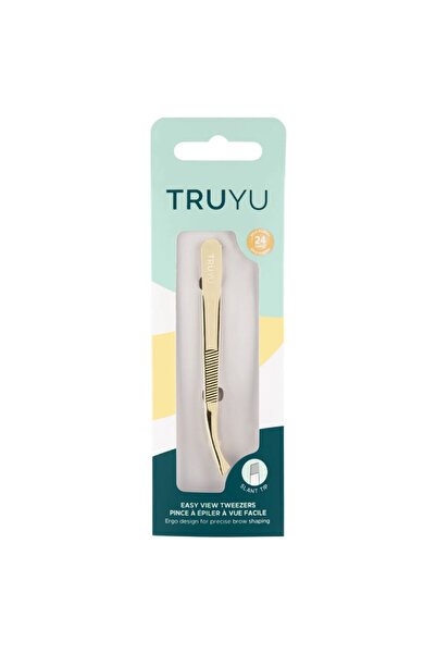 QVS Slant Tip Tweezer Easy View