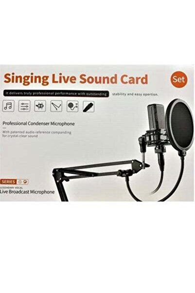 Generic L068 Live Sound Card with Microphone Set, USB Audio Mixer for Streami...