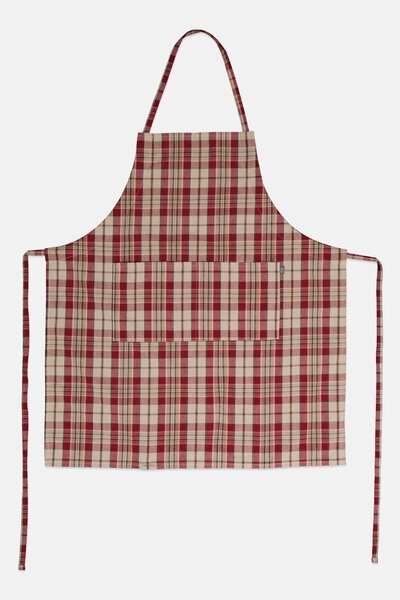 Muy Mucho Checkered Adjustable Kitchen Chef Apron, Multicolor