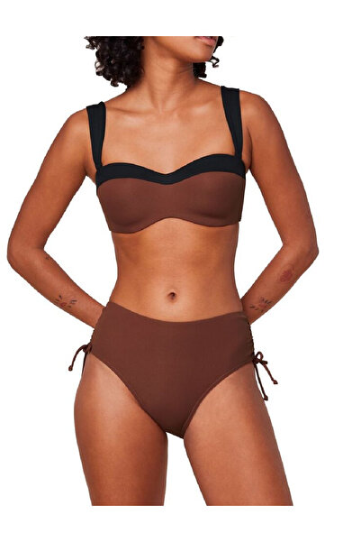 Evendi Swim bra, Brown