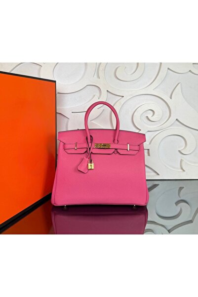 Nobrand 100 Genuine Leather Luxury Women's Handbag 35X27 cm – Premium Model w...