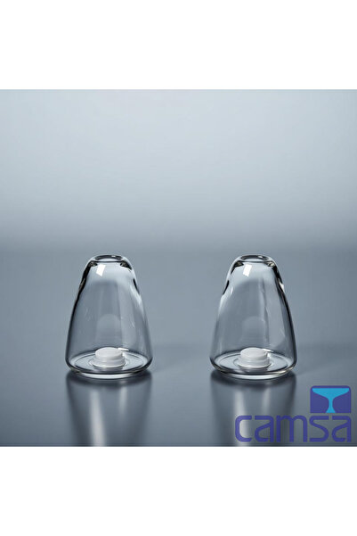 Queen’s Kitchen Glass Classic 2-Piece Salt Shaker (6 cm)