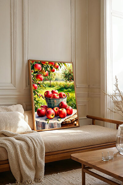 Dekorsiahome Tablou dintr-o singură bucată cu ramă din lemn TK3213