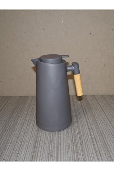 WDA 1L Thermal Coffee Pot – Vacuum Insulated Coffee & Tea Carafe with Wooden ...