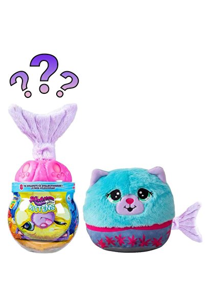 Misfittens Kittens Merkitties Sürpriz Peluş S2 - Pembe Kapak