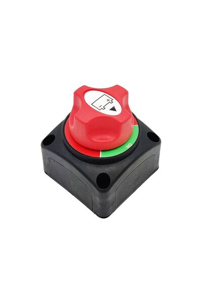 DENGE Marin Tip / Karavan Tekne Traktör Akü Şalteri / 3 Pozisyon / IP54 M10 5...