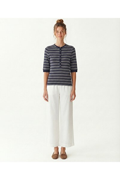 Yargıcı Regular Bisiklet Yaka 3/4 Kol T-shirt