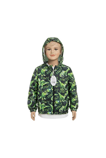 MODA AÇELYA Boy's Patterned Raincoat