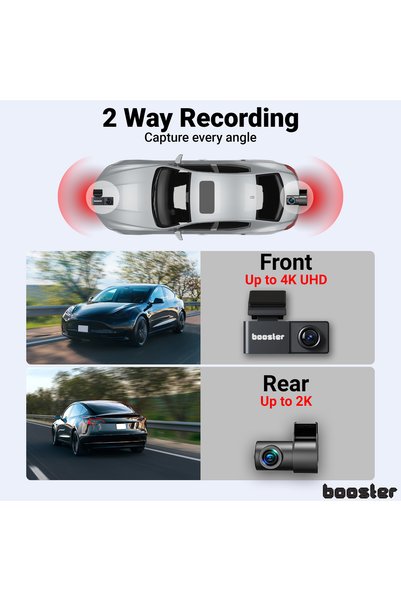 BOOSTER REVIEW Booster SafeDrive Ultra – DashCam 4K cu GPS și WiFi