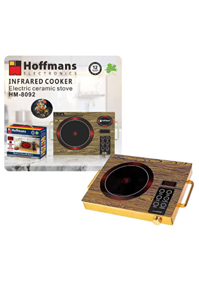 Hoffmans Electronics Plită Electrică cu Infraroșu HOFFMANS HM-8092, 2200W, Co...