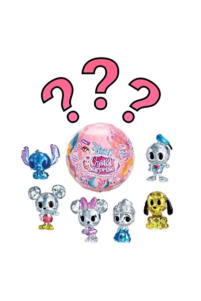Disney Crystal Surprise Figürlü Sürpriz Paket S1 - Pembe