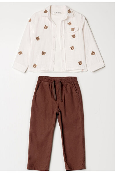 ALG Boy's Cute Bear 3-Piece Set