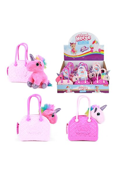 Daemi Unicorn de pluș cu geantă - Toi-Toys